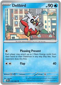 Delibird 018/086 · Reverse Holo