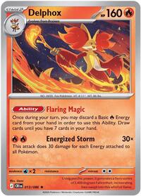 Delphox 013/086 · Reverse Holo