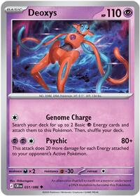 Deoxys 031/086 · Reverse Holo