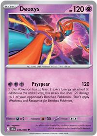 Deoxys 032/086 · Reverse Holo