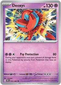Deoxys 033/086 · Reverse Holo