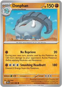 Donphan 045/086 · Reverse Holo