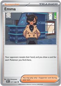 Emma 077/086 Chaos Rising Reverse Holo Pokémon card