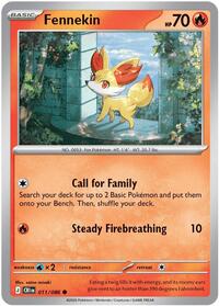 Fennekin 011/086 · Reverse Holo