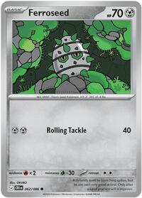 Ferroseed 062/086 · Reverse Holo