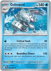 Golisopod 026/086 · Reverse Holo