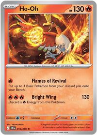 Ho-Oh 010/086 · Reverse Holo