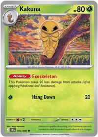 Kakuna 002/086 · Reverse Holo