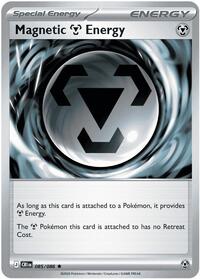Magnetic Metal Energy 085/086 Chaos Rising Reverse Holo Pokémon card