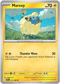 Mareep 027/086 · Reverse Holo
