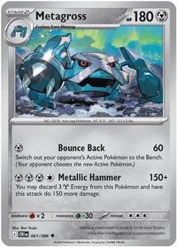 Metagross 061/086 · Reverse Holo