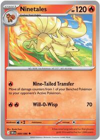 Ninetales 009/086 · Reverse Holo