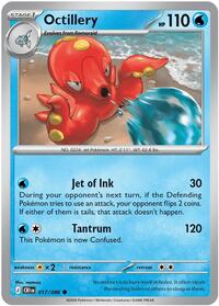 Octillery 017/086 · Reverse Holo