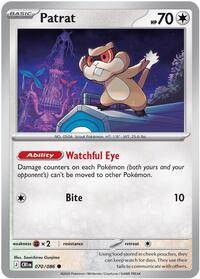 Patrat 070/086 · Reverse Holo