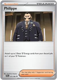 Philippe 079/086 Chaos Rising Reverse Holo Pokémon card