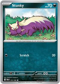 Stunky 053/086 · Reverse Holo