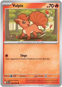 Vulpix 008/086 · Reverse Holo