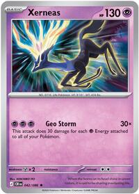 Xerneas 042/086 · Reverse Holo