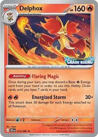 Delphox (Chaos Rising Stamped) 013/086