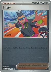 Judge (Regional Championships) [Staff] 076/088 League & Championship Cards Reverse Holo Pokémon card