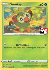 Grookey (Library Exclusive) 011/202 · Reverse Holo