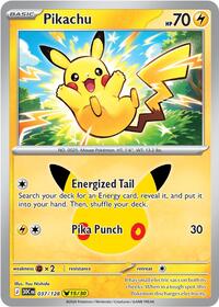 Pikachu 037/128