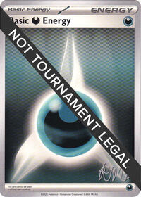 Basic Darkness Energy - 2025 (Riley McKay) World Championship Decks Pokémon card