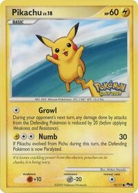 Pikachu (Pokemon Day 2009) 015/017