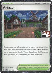 Artazon (Cosmos Holo) 171/193 Prize Pack Series Cards Pokémon card