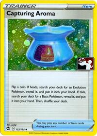 Capturing Aroma (Cosmos Holo) 153/195 Prize Pack Series Cards Pokémon card