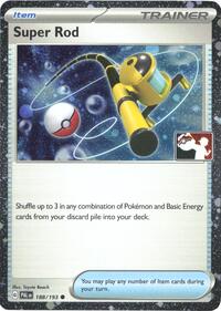 Super Rod (Cosmos Holo) 188/193 Prize Pack Series Cards Pokémon card