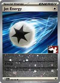 Jet Energy (Cosmos Holo) 190/193 Prize Pack Series Cards Reverse Holo Pokémon card
