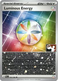 Luminous Energy (Cosmos Holo) 191/193 Prize Pack Series Cards Reverse Holo Pokémon card