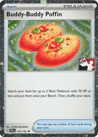 Buddy-Buddy Poffin (Cosmos Holo) 144/162 Prize Pack Series Cards Pokémon card