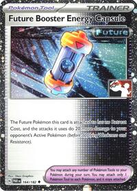 Future Booster Energy Capsule (Cosmos Holo) 164/182 Prize Pack Series Cards Pokémon card