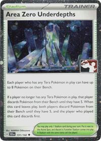 Area Zero Underdepths (Cosmos Holo) 131/142 Prize Pack Series Cards Pokémon card