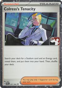 Colress's Tenacity (Cosmos Holo) 057/064 Prize Pack Series Cards Pokémon card