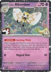 Lillie's Ribombee (Cosmos Holo) 067/159