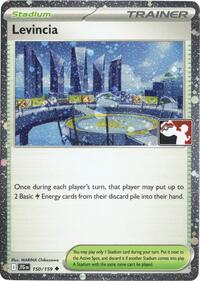 Levincia (Cosmos Holo) 150/159 Prize Pack Series Cards Pokémon card