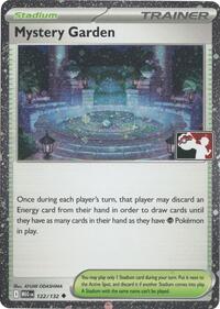 Mystery Garden (Cosmos Holo) 122/132 Prize Pack Series Cards Pokémon card