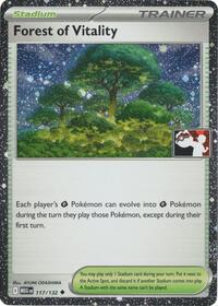 Forest of Vitality (Cosmos Holo) 117/132 Prize Pack Series Cards Pokémon card