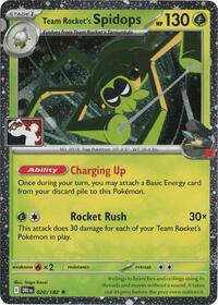 Team Rocket's Spidops (Cosmos Holo) 020/182