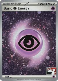Basic Psychic Energy - MEE 005 (Cosmos Holo) 005 Prize Pack Series Cards Pokémon card