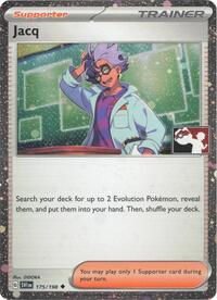 Jacq (Cosmos Holo) 175/198 Prize Pack Series Cards Pokémon card