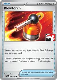 Blowtorch 086/094 Prize Pack Series Cards Pokémon card