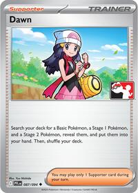 Dawn 087/094 Prize Pack Series Cards Pokémon card