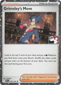 Grimsley's Move (Cosmos Holo) 090/094 Prize Pack Series Cards Pokémon card