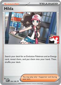 Hilda 084/086 Prize Pack Series Cards Pokémon card