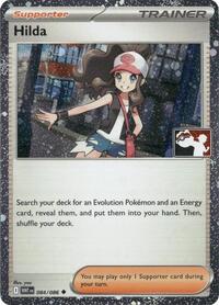 Hilda (Cosmos Holo) 084/086 Prize Pack Series Cards Pokémon card