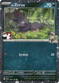 N's Zorua (Cosmos Holo) 097/159